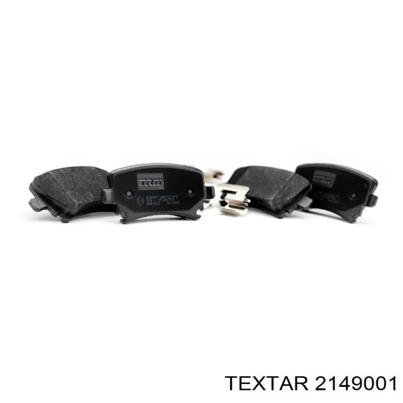 2149001 Textar Колодки передние