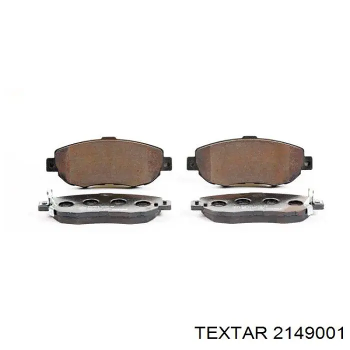 Передние тормозные колодки 2149001 Textar