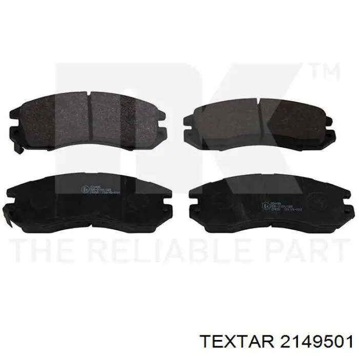 Тормозные колодки Textar 2149501