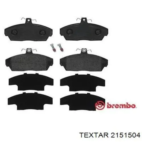 Купить 2151504 Textar Колодки тормозные
