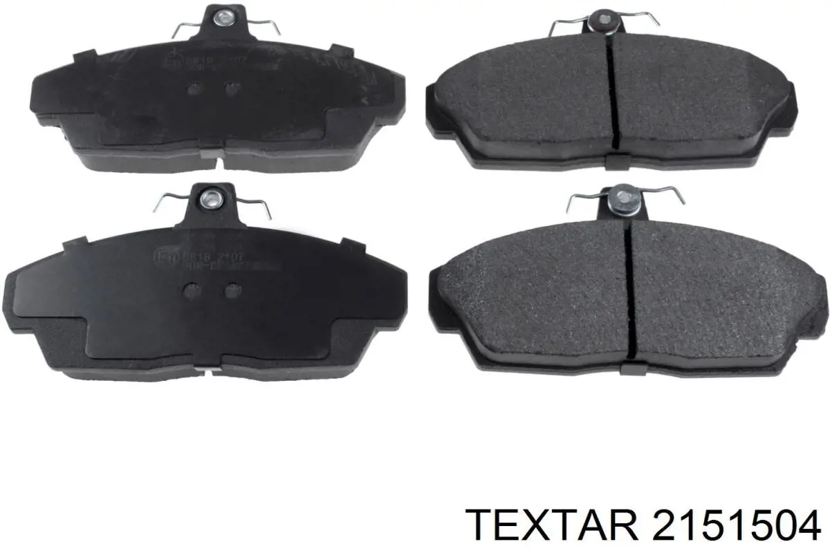 Купить 2151504 Textar Колодки тормозные
