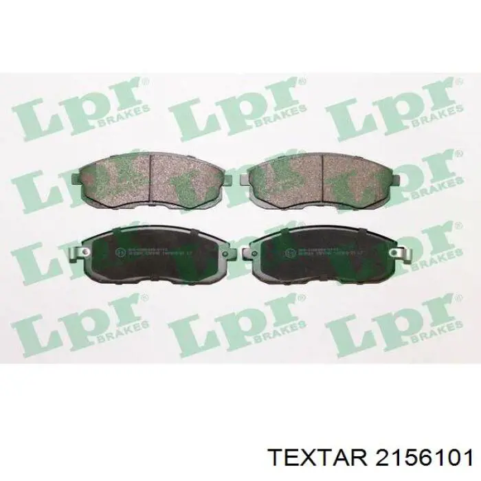 Тормозные колодки Textar 2156101