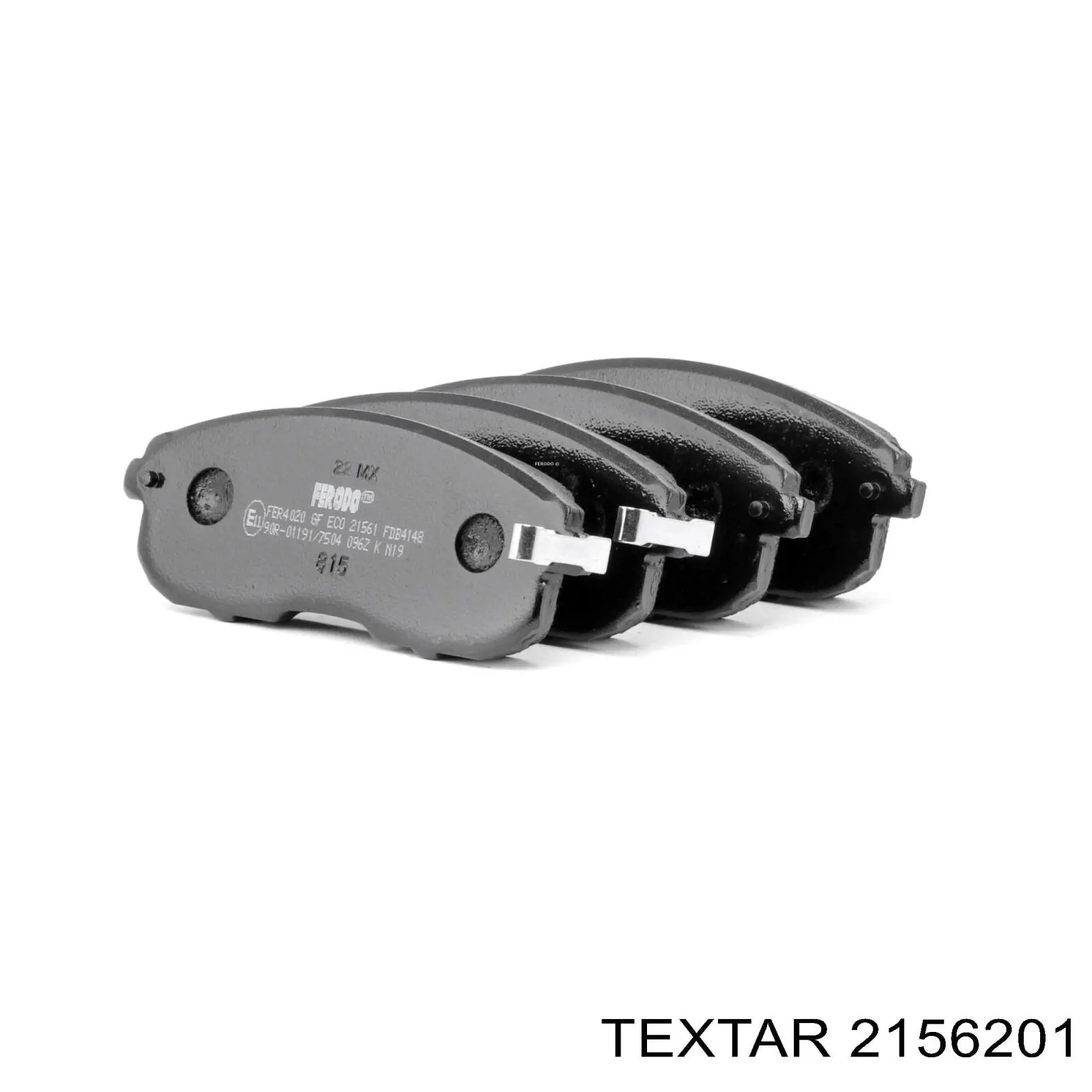 Передние тормозные колодки 2156201 Textar