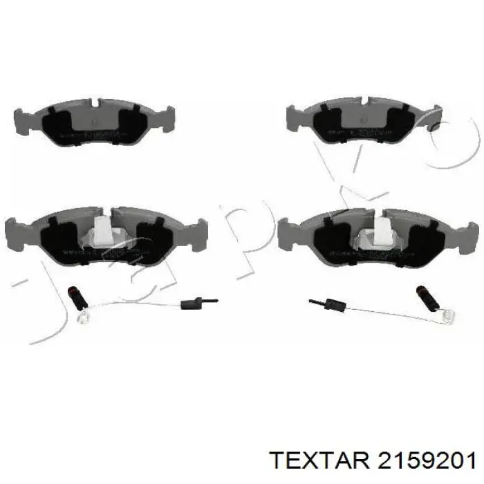 Задние дисковые колодки Textar 2159201