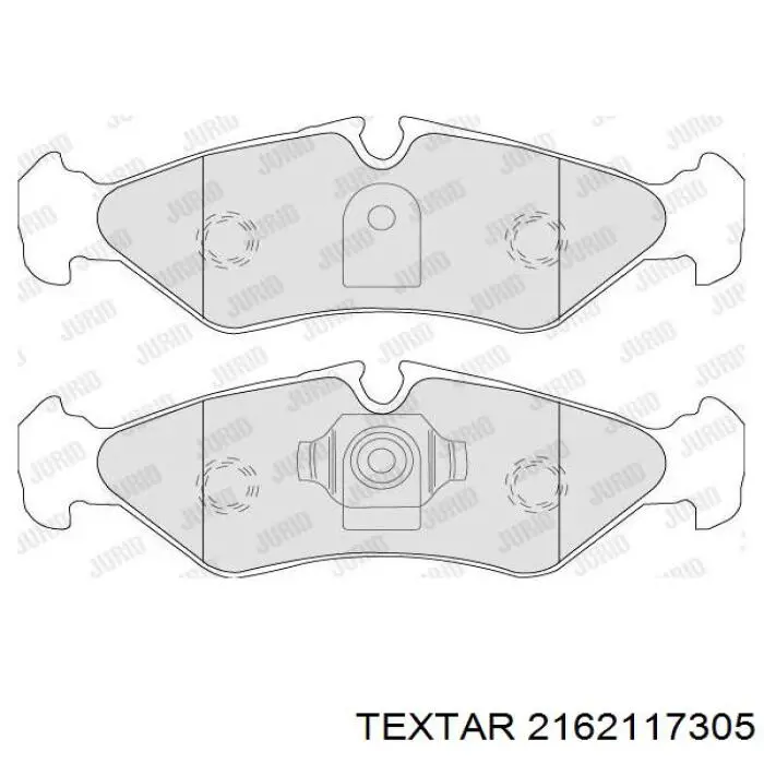 Задние дисковые колодки Textar 2162117305