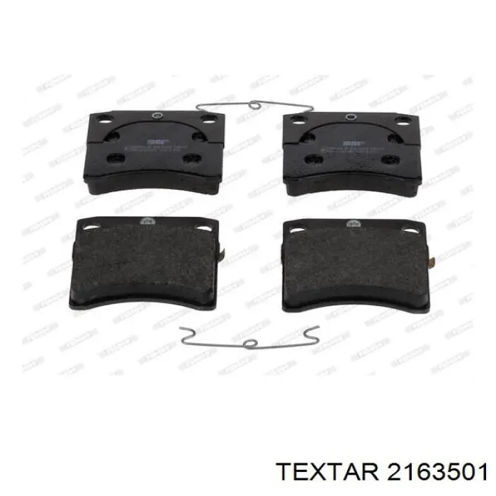 Купить 2163501 Textar Колодки тормозные