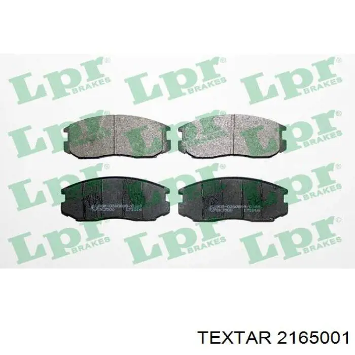 Купить 2165001 Textar Колодки тормозные
