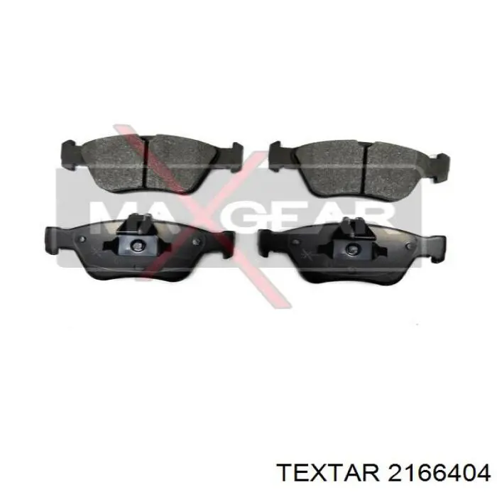Тормозные колодки Textar 2166404