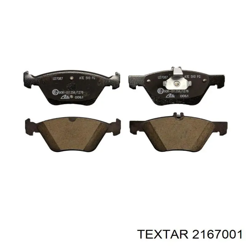 Колодки Textar 2167001 цена, от 41.79 USD
