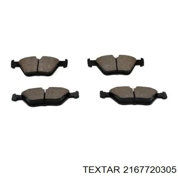 Передние тормозные колодки 2167720305 Textar