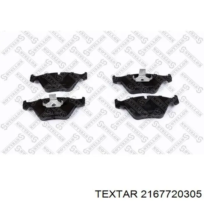 2167720305 Textar Колодки передние