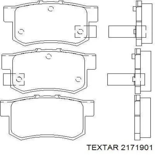 Колодки дисковые  Textar 2171901 цена, от 19.89 USD