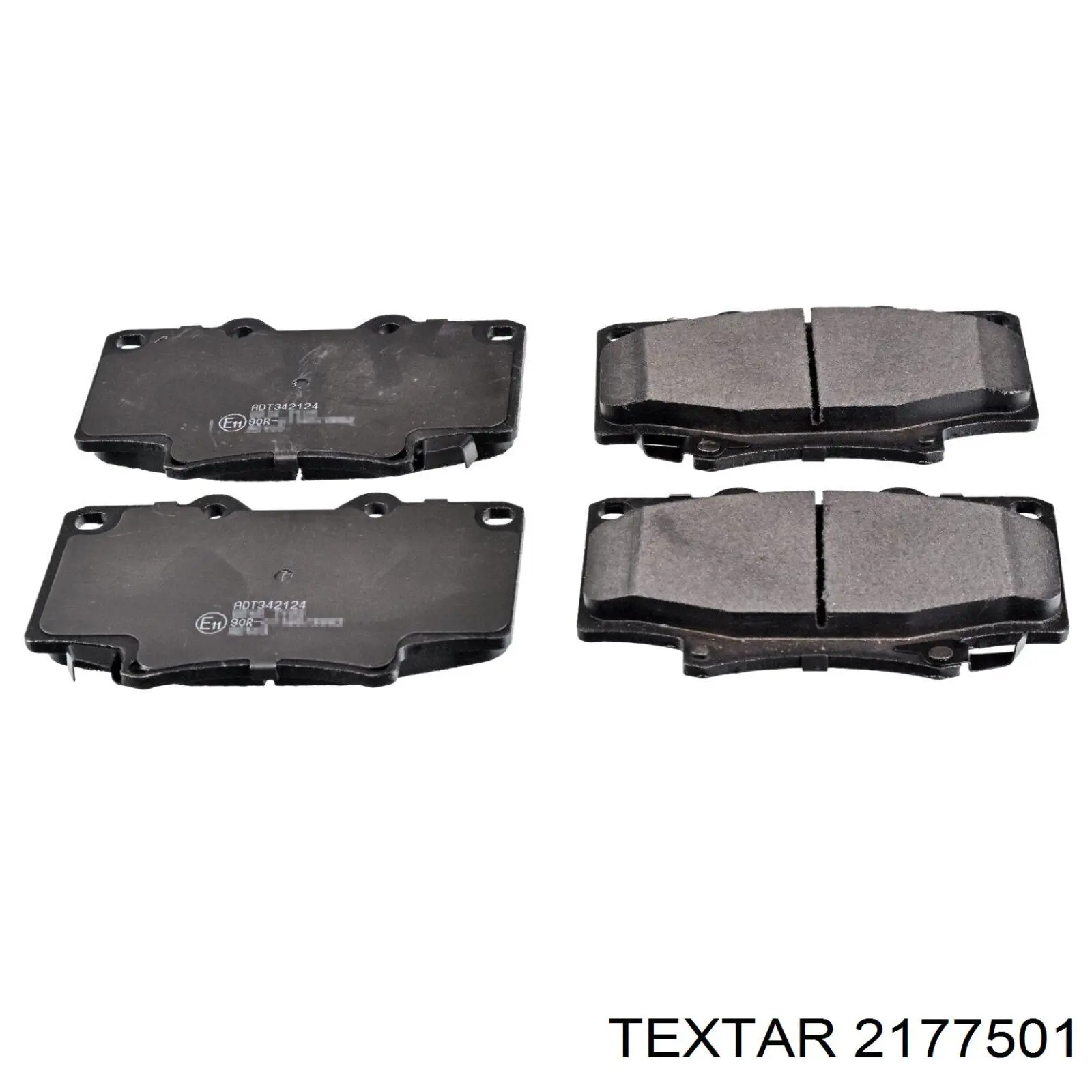 Передние тормозные колодки 2177501 Textar