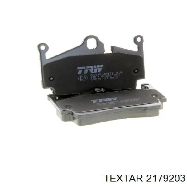 Колодки дисковые  Textar 2179203 цена, от 46.38 USD