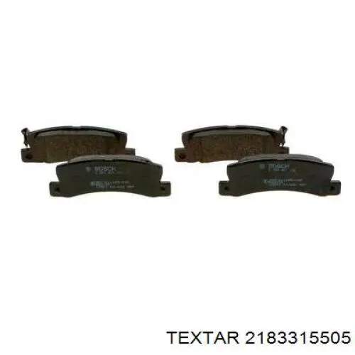 Колодки дисковые  Textar 2183315505 цена, от 13.76 USD