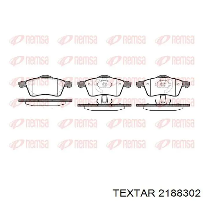 Колодки Textar 2188302 цена, от 31.22 USD