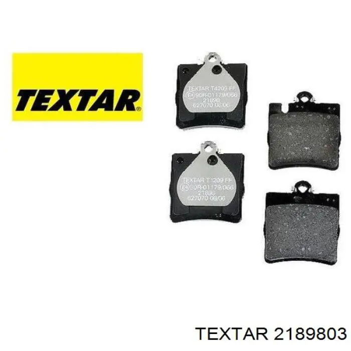 Колодки дисковые  Textar 2189803 цена, от 33.14 USD