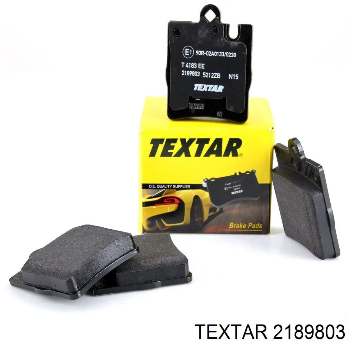 Купить 2189803 Textar Колодки тормозные задние, дисковые