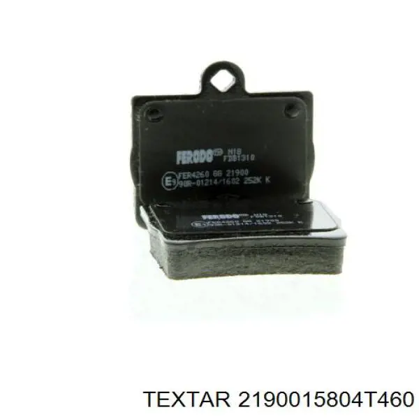 Колодки дисковые  Textar 2190015804T460 цена, от 12.89 USD