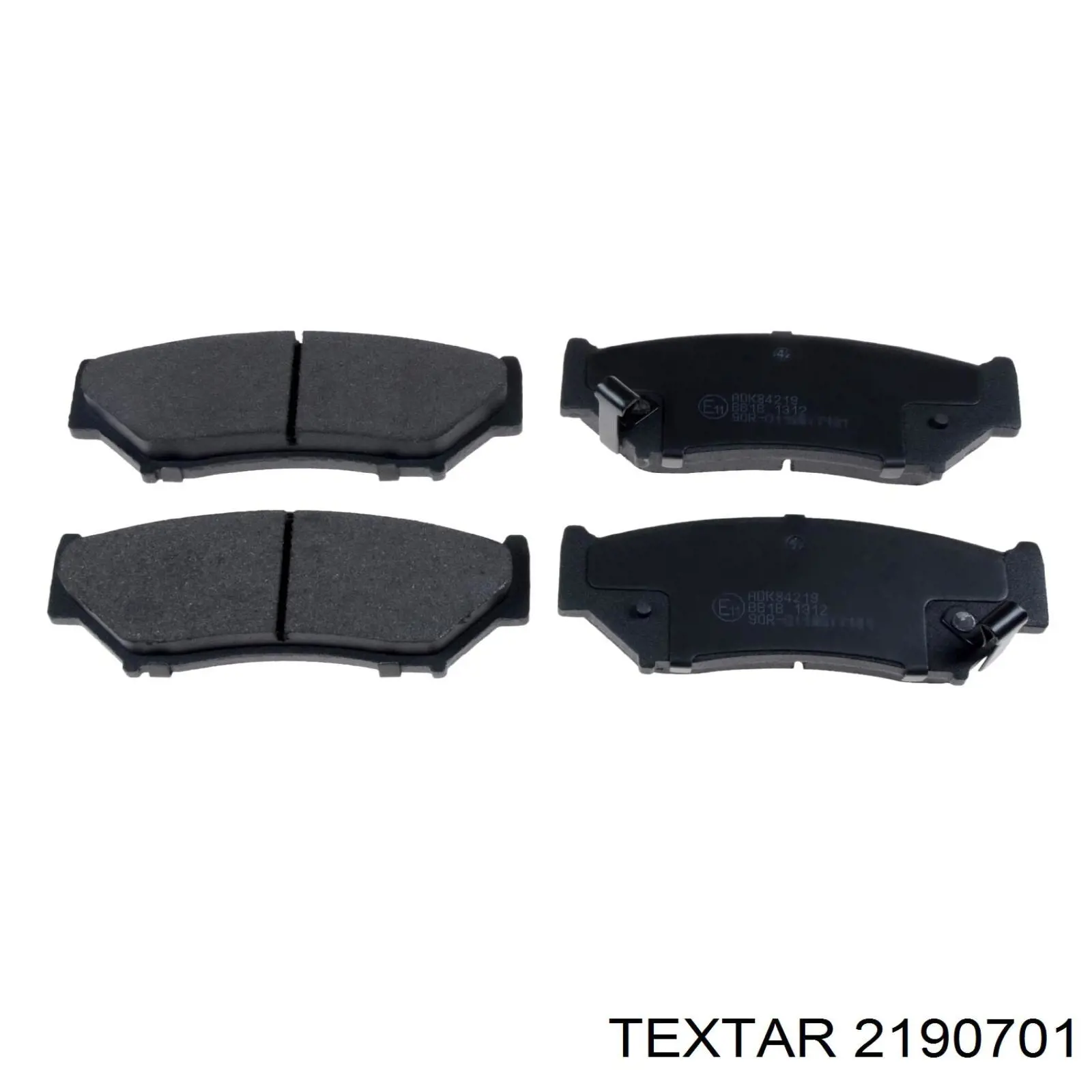 Колодки Textar 2190701 цена, от 17.80 USD