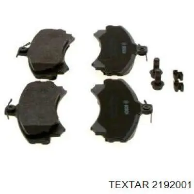 2192001 Textar Колодки передние
