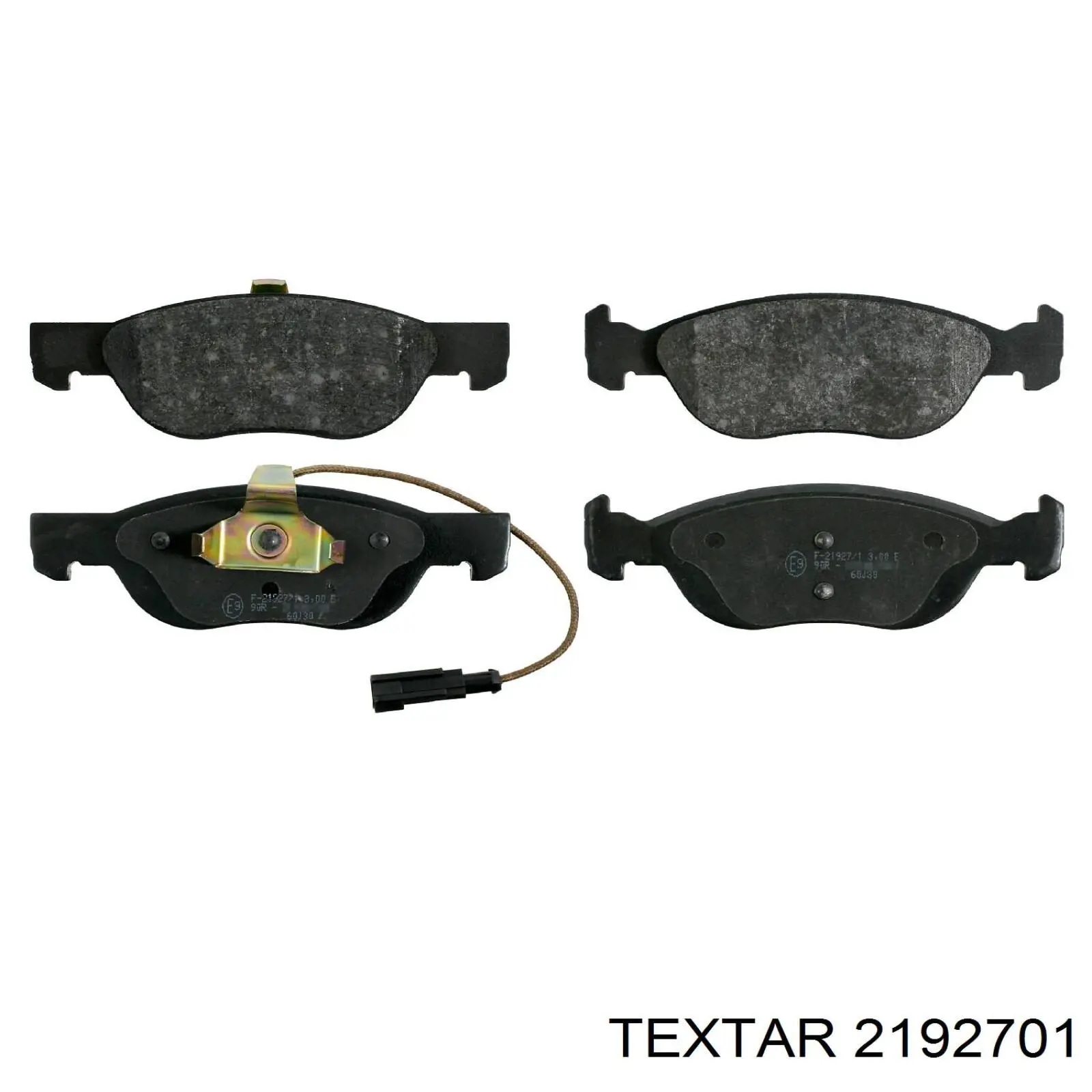 Купить 2192701 Textar Колодки тормозные