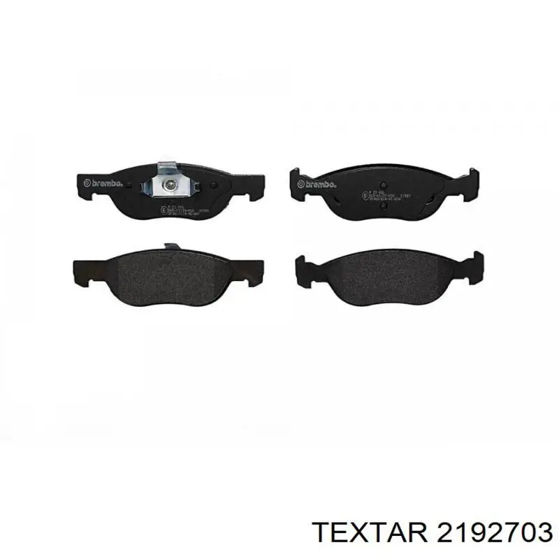Передние тормозные колодки 2192703 Textar