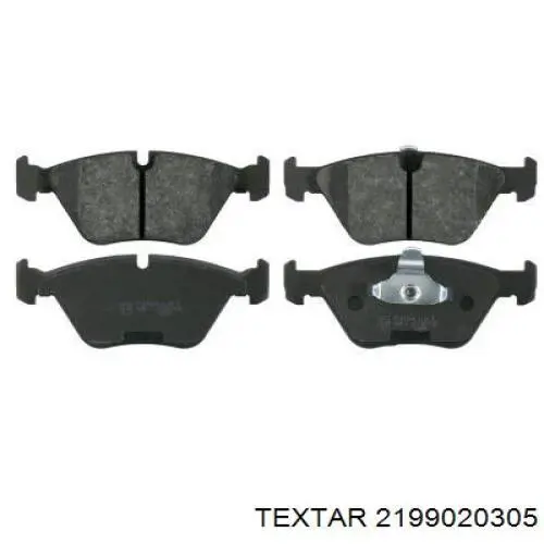 2199020305 Textar Колодки передние