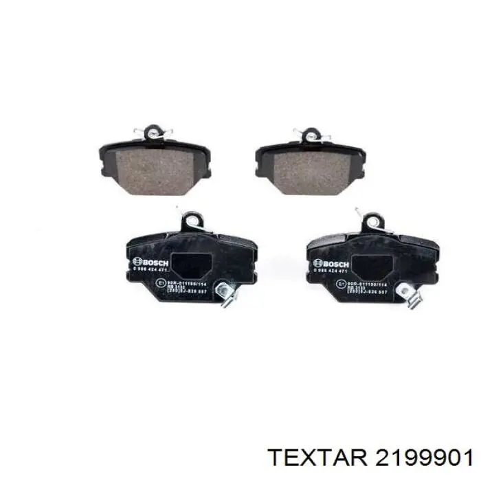 Колодки Textar 2199901 цена, от 27.09 USD