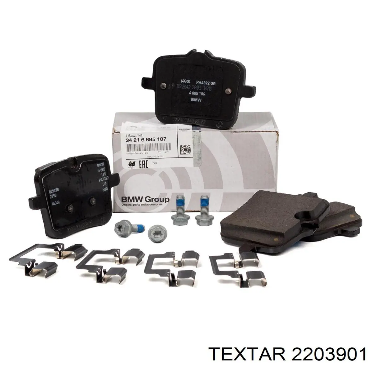 Задние тормозные колодки 574099J Jurid/Bendix