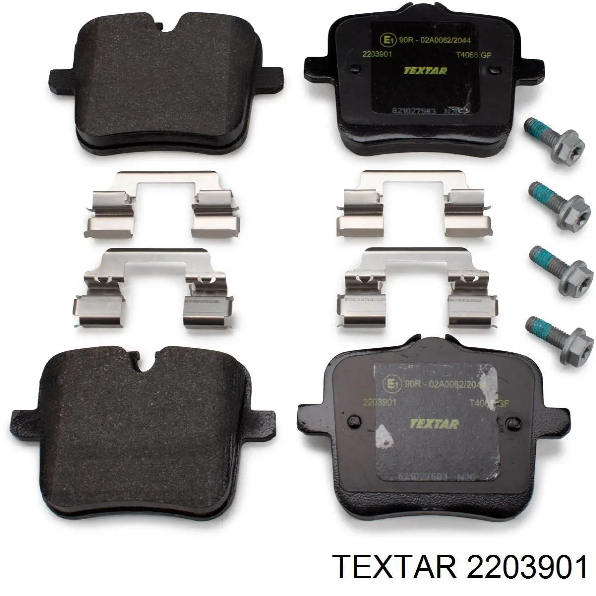 Купить 2203901 Textar Колодки тормозные задние, дисковые
