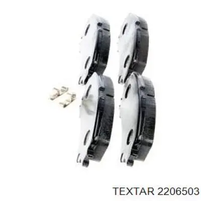 Тормозные колодки Textar 2206503