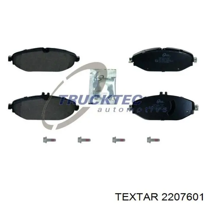 Купить 2207601 Textar Колодки тормозные