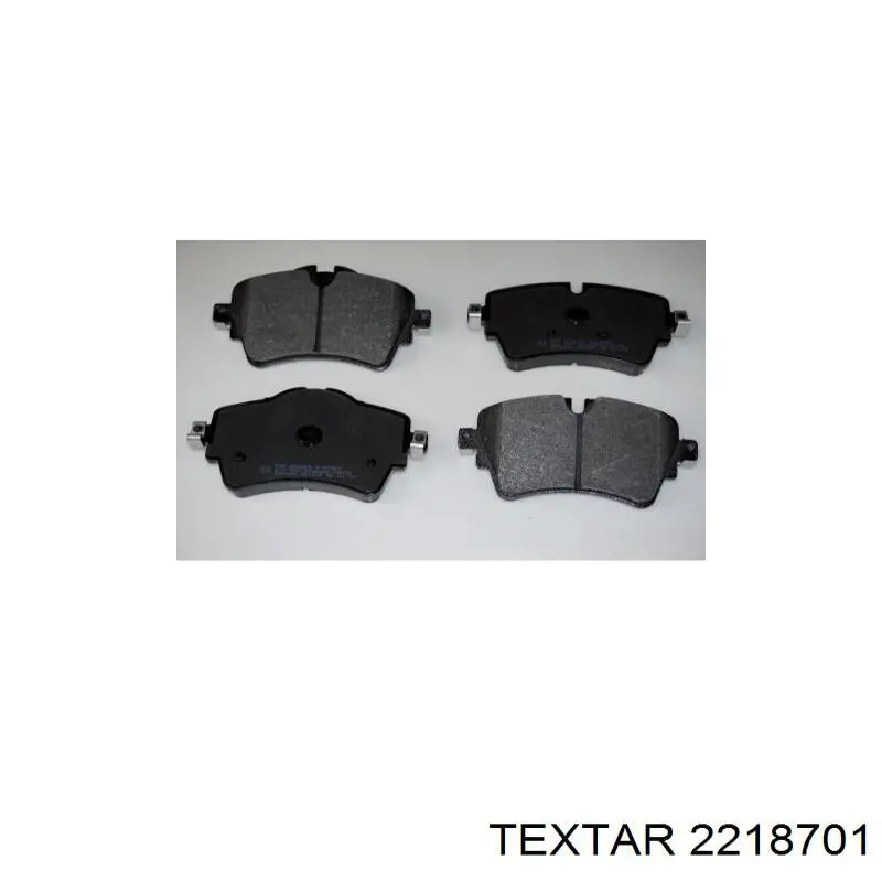 Купить 2218701 Textar Колодки тормозные