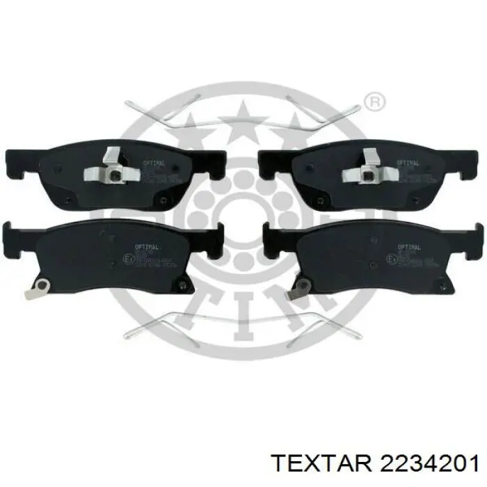 Купить 2234201 Textar Колодки тормозные