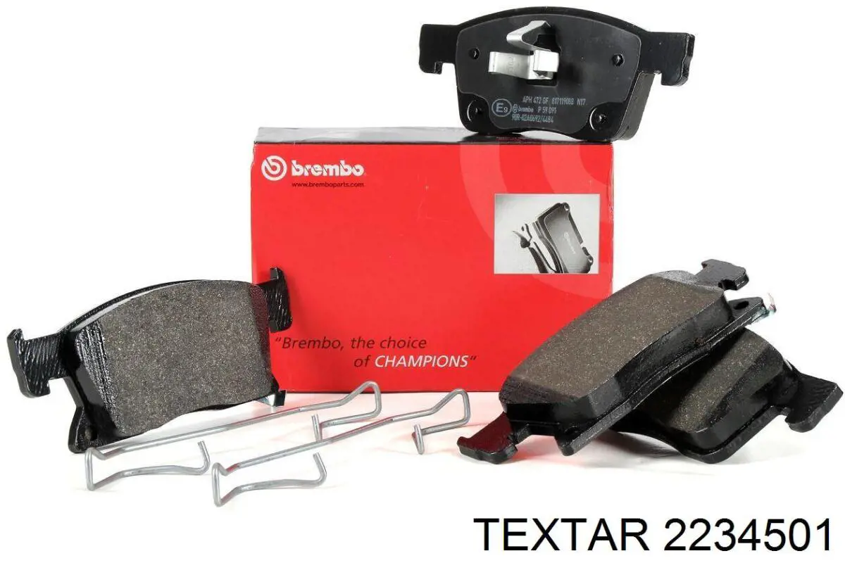 Купить 2234501 Textar Колодки тормозные
