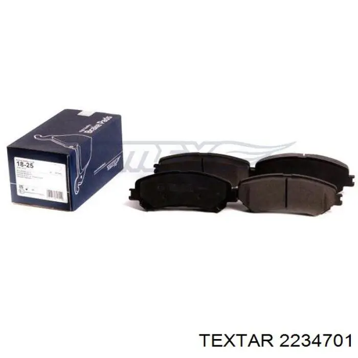 Купить 2234701 Textar Колодки тормозные