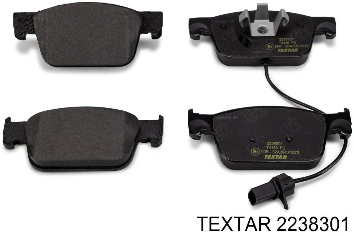 Купить 2238301 Textar Колодки тормозные