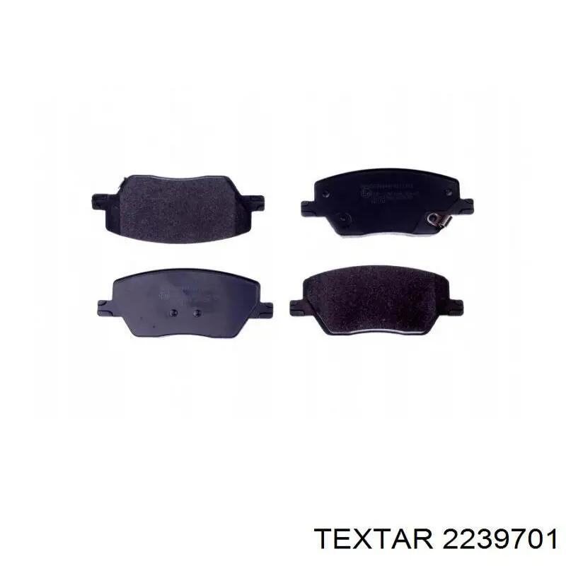 Передние тормозные колодки 2239701 Textar