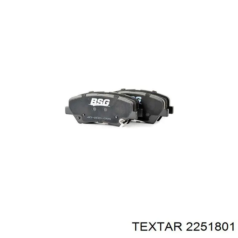 Купить 2251801 Textar Колодки тормозные