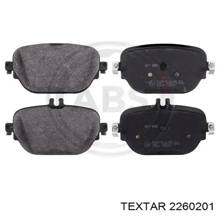 Задние тормозные колодки 182288 Icer