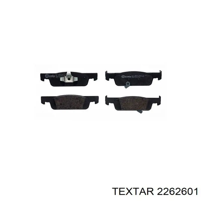 Колодки Textar 2262601 цена, от 29.11 USD