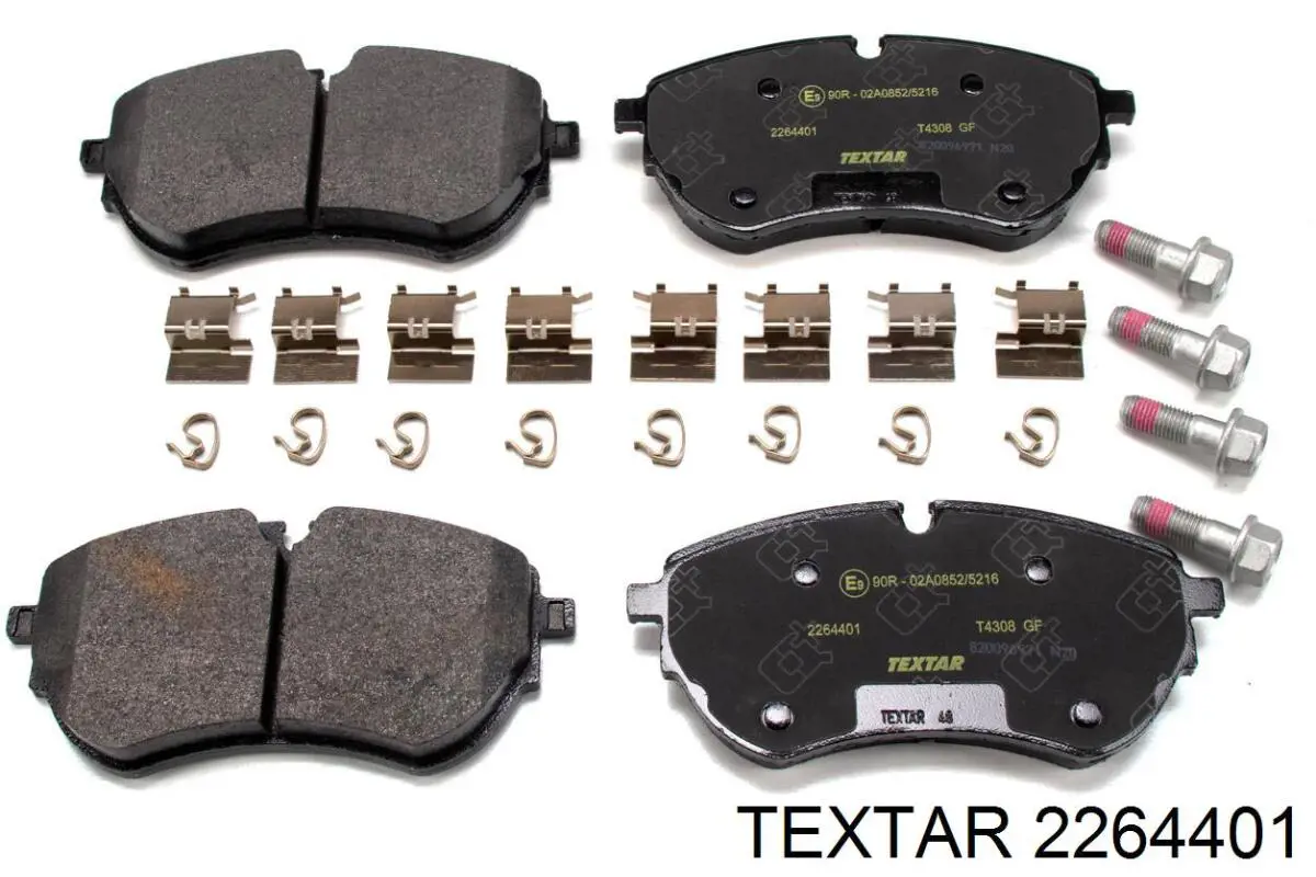 Купить 2264401 Textar Колодки тормозные