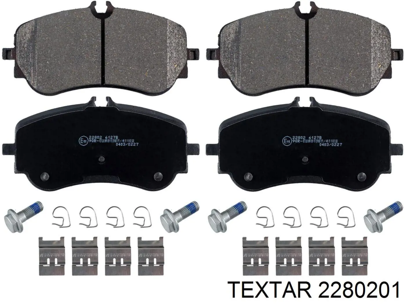 Колодки дисковые  Textar 2280201 цена, от 59.92 USD