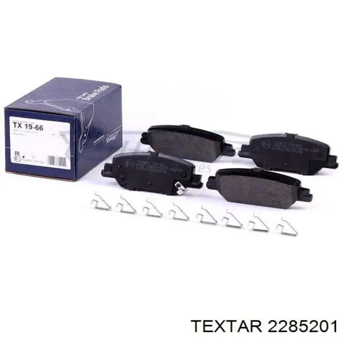 Колодки дисковые  Textar 2285201 цена, от 61.50 USD