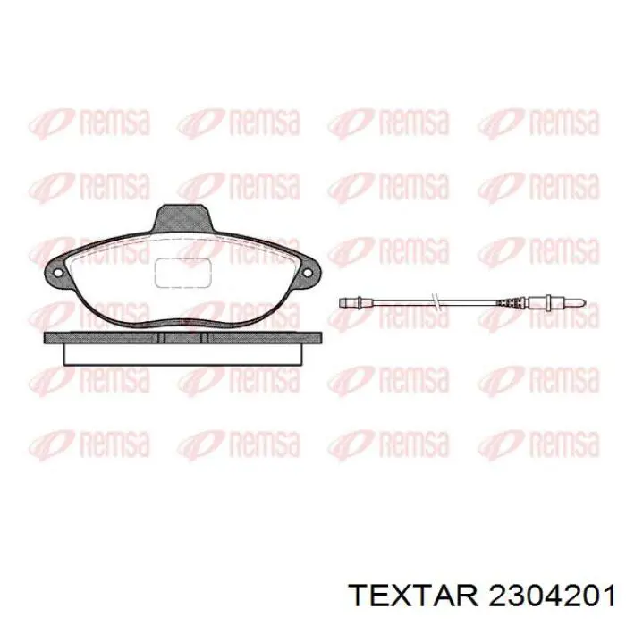 Колодки Textar 2304201 цена, от 18.70 USD