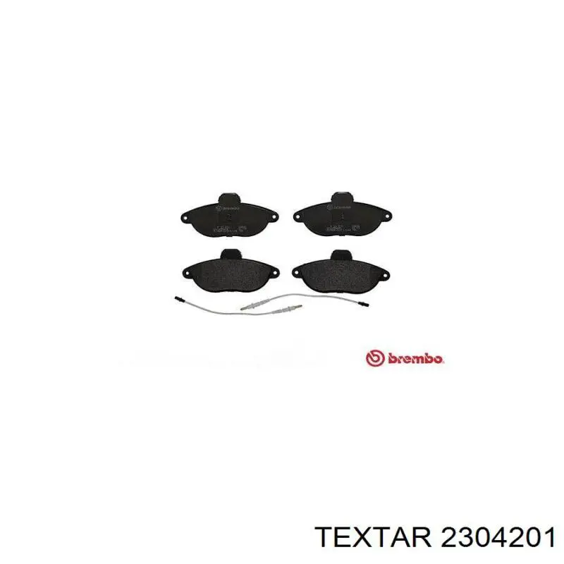 Купить 2304201 Textar Колодки тормозные