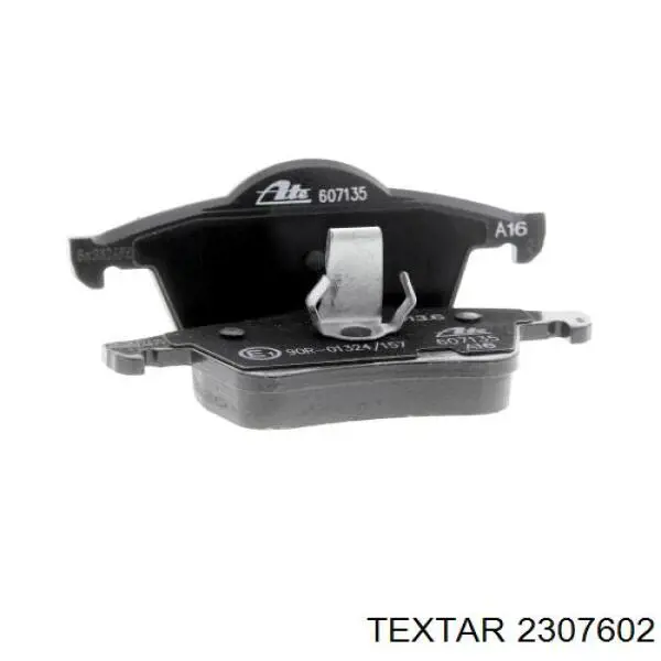 Задние тормозные колодки 2307602 Textar