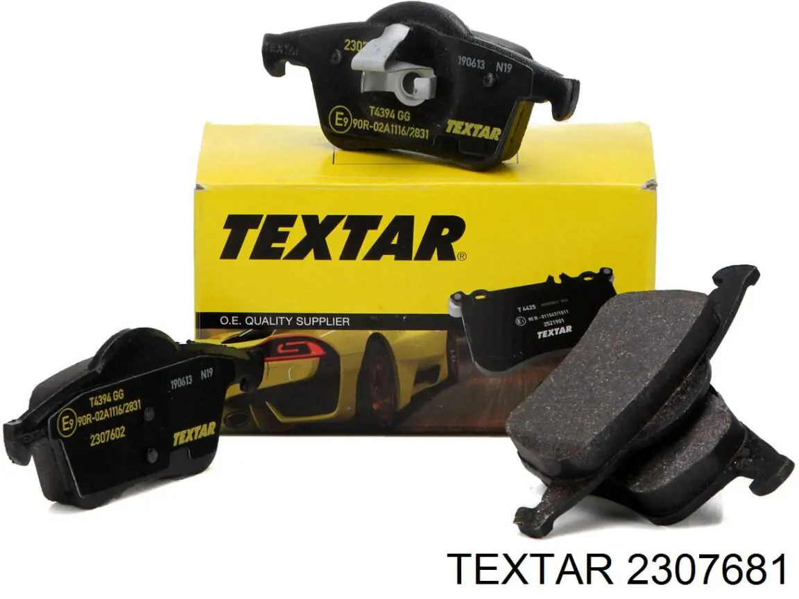 Задние дисковые колодки Textar 2307681