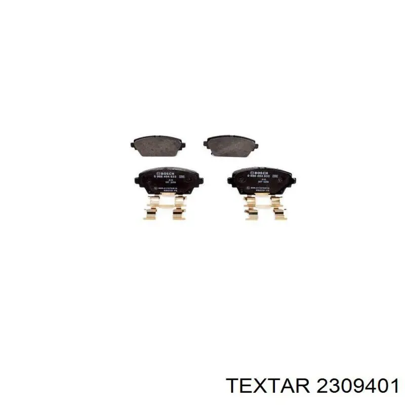 Колодки Textar 2309401 цена, от 27.60 USD